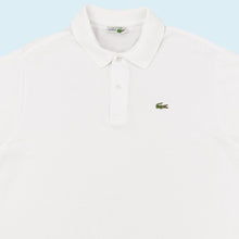 Lade das Bild in den Galerie-Viewer, Lacoste Chemise Polo 90er Made in France, weiß, L/XL
