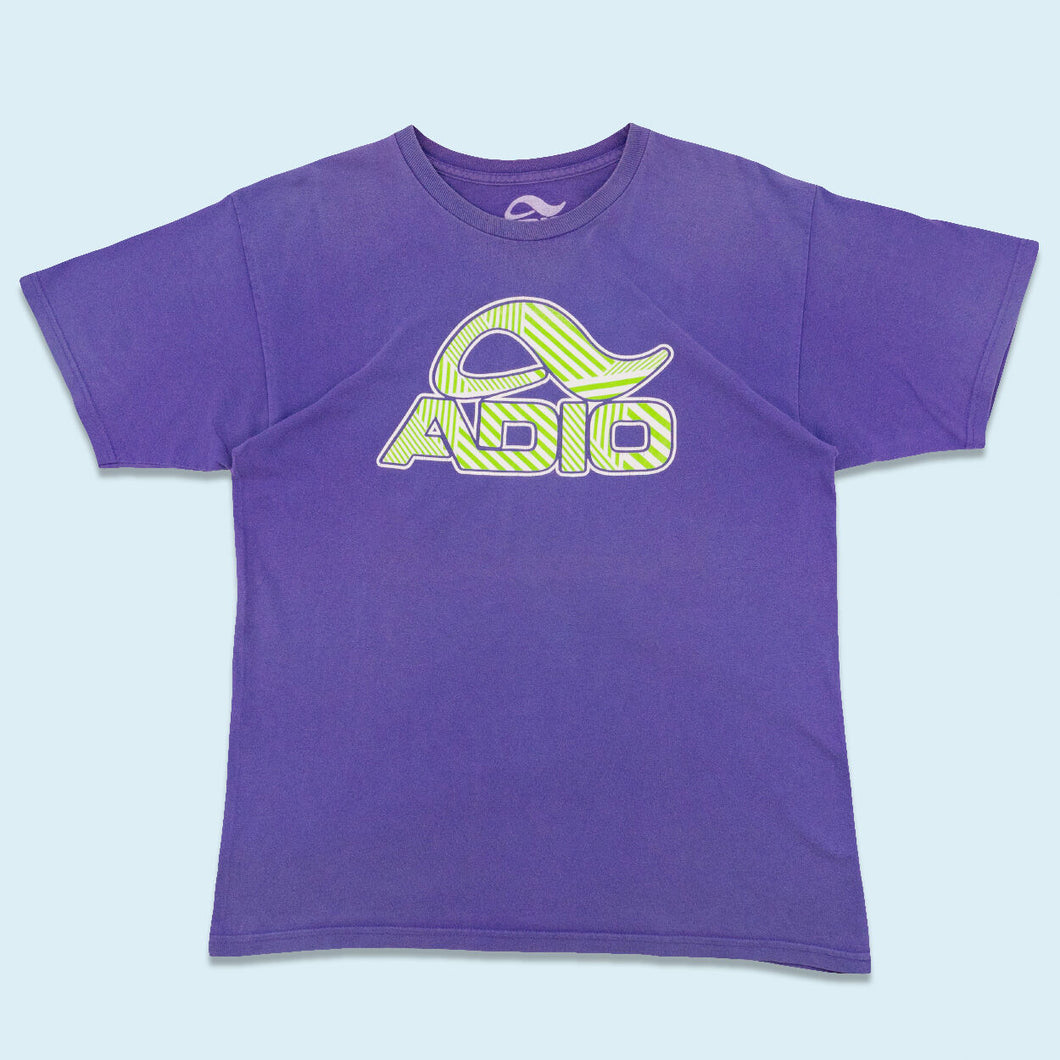 ADIO T-Shirt 00er Made in the USA, lila, M