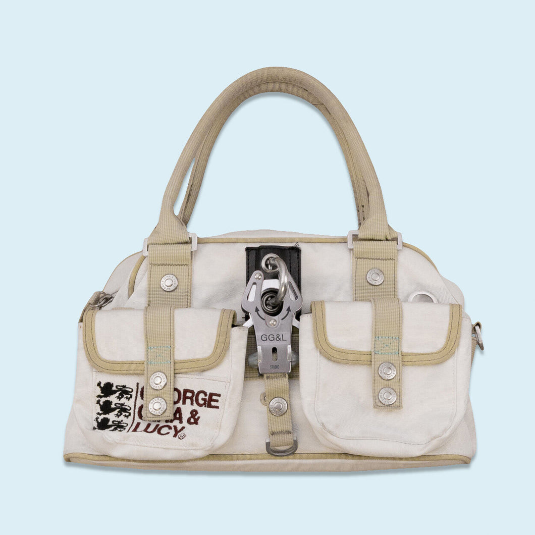George Gina & Lucy Handtasche Y2K, weiß/creme