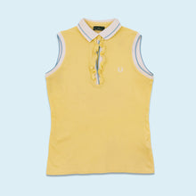 Lade das Bild in den Galerie-Viewer, Fred Perry Polo 00er Made in Italy, gelb, S/M Damen
