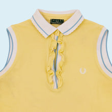 Lade das Bild in den Galerie-Viewer, Fred Perry Polo 00er Made in Italy, gelb, S/M Damen
