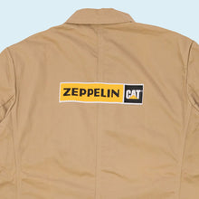 Lade das Bild in den Galerie-Viewer, Bücking Dreinaht Hemd &quot;Zeppelin Cat&quot; Workwear Sanforized 90er, beige/braun, XL/XXL
