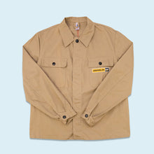 Lade das Bild in den Galerie-Viewer, Bücking Dreinaht Hemd &quot;Zeppelin Cat&quot; Workwear Sanforized 90er, beige/braun, XL/XXL
