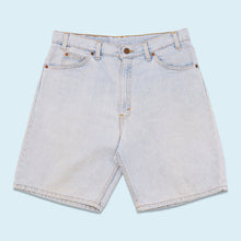 Lade das Bild in den Galerie-Viewer, Levi&#39;s Shorts &quot;550 Orange Tab&quot; 1994, blau, 33
