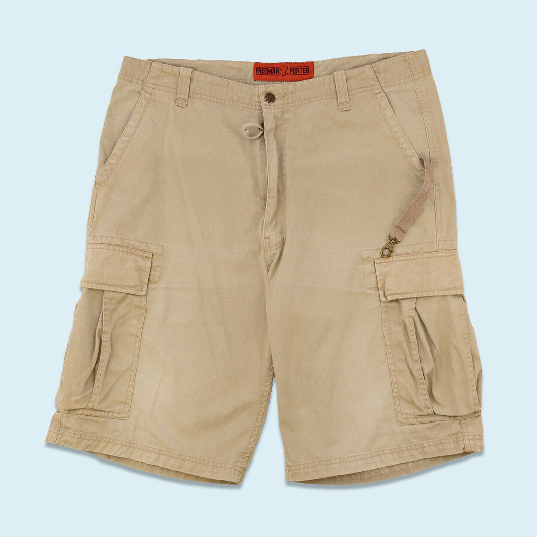 Freeman T. Porter Shorts 00er, beige/grau, 36