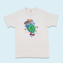 Lade das Bild in den Galerie-Viewer, Fruit of the Loom T-Shirt &quot;Bachus Tour d&#39; France&quot; 1996 single stitch, Made in the USA, grau, L schmal
