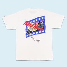Lade das Bild in den Galerie-Viewer, Hard Rock Cafe T-Shirt &quot;Hollywood&quot; 90er Made in the USA, weiß, XL
