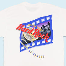 Lade das Bild in den Galerie-Viewer, Hard Rock Cafe T-Shirt &quot;Hollywood&quot; 90er Made in the USA, weiß, XL
