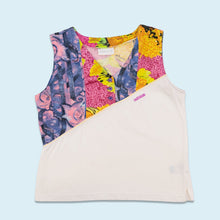 Lade das Bild in den Galerie-Viewer, Adidas Top &quot;Tennis&quot; 90er, weiß/mehrfarbig, M Damen
