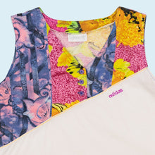 Lade das Bild in den Galerie-Viewer, Adidas Top &quot;Tennis&quot; 90er, weiß/mehrfarbig, M Damen
