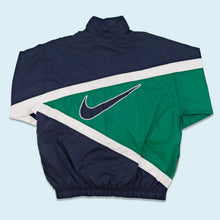 Lade das Bild in den Galerie-Viewer, Nike Trainingsjacke 90er, grün/blau, L/XL
