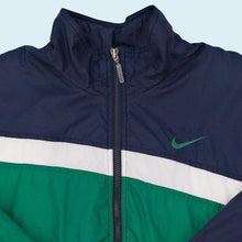 Lade das Bild in den Galerie-Viewer, Nike Trainingsjacke 90er, grün/blau, L/XL
