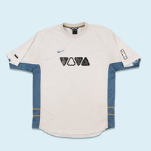 Lade das Bild in den Galerie-Viewer, Nike x Viva Trikot &quot;Promo Nummer 2&quot; 2000er Y2K, weiß/grau, L
