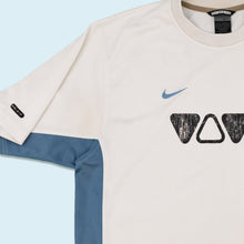 Lade das Bild in den Galerie-Viewer, Nike x Viva Trikot &quot;Promo Nummer 2&quot; 2000er Y2K, weiß/grau, L
