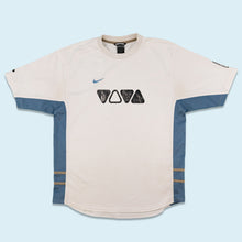 Lade das Bild in den Galerie-Viewer, Nike x Viva Trikot &quot;Promo Nummer 2&quot; 2000er Y2K, weiß/grau, L
