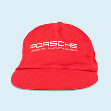 Lade das Bild in den Galerie-Viewer, Mütze &quot;Porsche Zentrum&quot; 80er/90er, rot, Einheitsgröße

