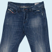 Lade das Bild in den Galerie-Viewer, Diesel Hose &quot;Larkee&quot; low waist Made in Italy, blau, 32/32
