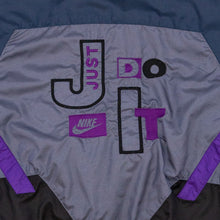 Lade das Bild in den Galerie-Viewer, Nike Trainingsjacke &quot;Just Do It&quot; 90er, grau, XL
