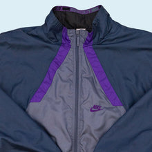 Lade das Bild in den Galerie-Viewer, Nike Trainingsjacke &quot;Just Do It&quot; 90er, grau, XL
