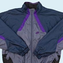Lade das Bild in den Galerie-Viewer, Nike Trainingsjacke &quot;Just Do It&quot; 90er, grau, XL
