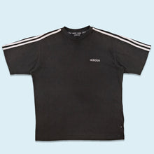 Lade das Bild in den Galerie-Viewer, Adidas T-Shirt 90er, schwarz faded, L
