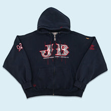 Lade das Bild in den Galerie-Viewer, Johnny Blaze Zip Hoodie &quot;heavy weight&quot; 00er, schwarz, XXL breit
