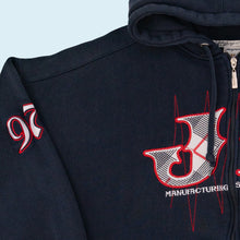 Lade das Bild in den Galerie-Viewer, Johnny Blaze Zip Hoodie &quot;heavy weight&quot; 00er, schwarz, XXL breit
