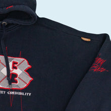 Lade das Bild in den Galerie-Viewer, Johnny Blaze Zip Hoodie &quot;heavy weight&quot; 00er, schwarz, XXL breit
