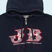 Lade das Bild in den Galerie-Viewer, Johnny Blaze Zip Hoodie &quot;heavy weight&quot; 00er, schwarz, XXL breit

