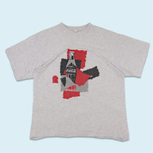 Lade das Bild in den Galerie-Viewer, Coca Cola T-Shirt 90er, grau, XL
