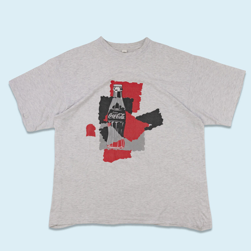 Coca Cola T-Shirt 90er, grau, XL