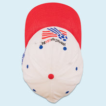 Lade das Bild in den Galerie-Viewer, Adidas Mütze &quot;World Cup USA&quot; 1994, weiß, Einheitsgröße

