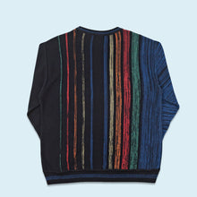 Lade das Bild in den Galerie-Viewer, Carlo Colucci Strickpullover 00er Made in Italy, mehrfarbig, L

