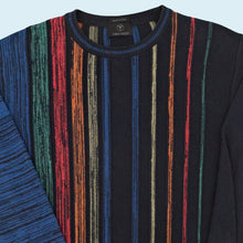 Lade das Bild in den Galerie-Viewer, Carlo Colucci Strickpullover 00er Made in Italy, mehrfarbig, L

