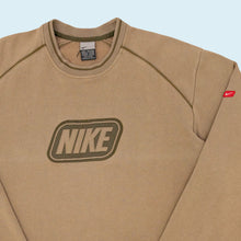 Lade das Bild in den Galerie-Viewer, Nike Sweatshirt &quot;spellout&quot; 00er, braun, L/XL
