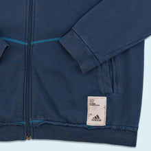 Lade das Bild in den Galerie-Viewer, Adidas Zip Hoodie 2011, blau, L/XL
