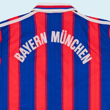 Lade das Bild in den Galerie-Viewer, Adidas Trikot &quot;FC Bayern München&quot; 1995-97 Made in England, blau/rot, S/M
