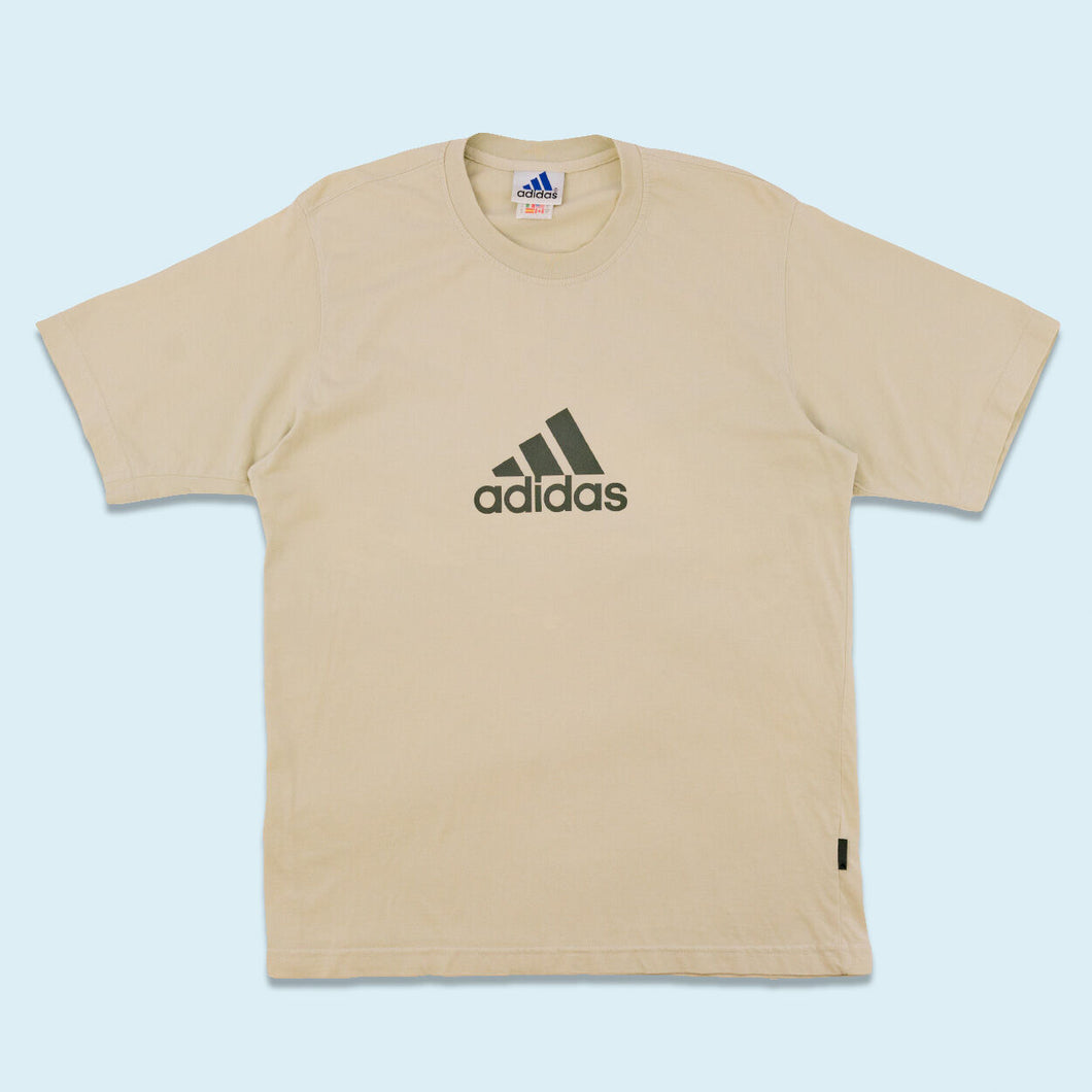 Adidas T-Shirt 2000, beige/grau, M