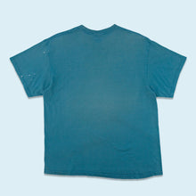 Lade das Bild in den Galerie-Viewer, Nike T-Shirt &quot;spellout&quot; 90er, blau, L/XL
