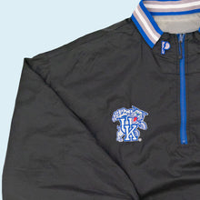 Lade das Bild in den Galerie-Viewer, Pro Player Quarter Zip zum wenden &quot;Kentucky Wildcats&quot; 90er, blau/schwarz, XL
