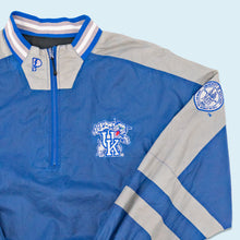 Lade das Bild in den Galerie-Viewer, Pro Player Quarter Zip zum wenden &quot;Kentucky Wildcats&quot; 90er, blau/schwarz, XL

