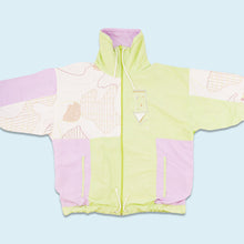 Lade das Bild in den Galerie-Viewer, Mäser Trainingsjacke 90er, grün/lila, L/XL
