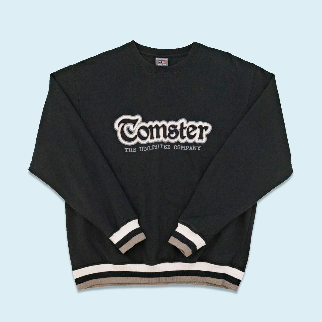 Tomster Sweatshirt 2000er, schwarz, L