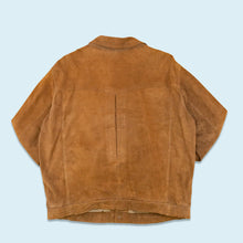 Lade das Bild in den Galerie-Viewer, Souverän Jacke &quot;suede&quot; 80er/90er, braun, L
