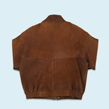 Lade das Bild in den Galerie-Viewer, Ultsch Jacke &quot;echtes Leder&quot; mit Schulterpolstern 80er/90er, braun, L/XL
