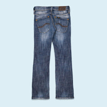 Lade das Bild in den Galerie-Viewer, Lee Jeans &quot;X-Line Cade low waist bootcut&quot;, blau, 28/28
