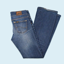 Lade das Bild in den Galerie-Viewer, Lee Jeans &quot;LEOLA low waist bootcut&quot; blau, 28/30
