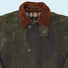 Lade das Bild in den Galerie-Viewer, MC Orvis Wachsjacke Made in England, grün, L
