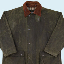 Lade das Bild in den Galerie-Viewer, MC Orvis Wachsjacke Made in England, grün, L
