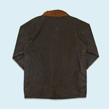 Lade das Bild in den Galerie-Viewer, Black Knight Wachsjacke 90er, grün, M
